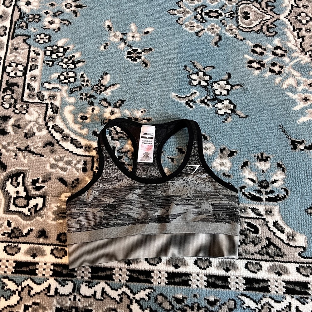 Women's Gray Sports Bra
